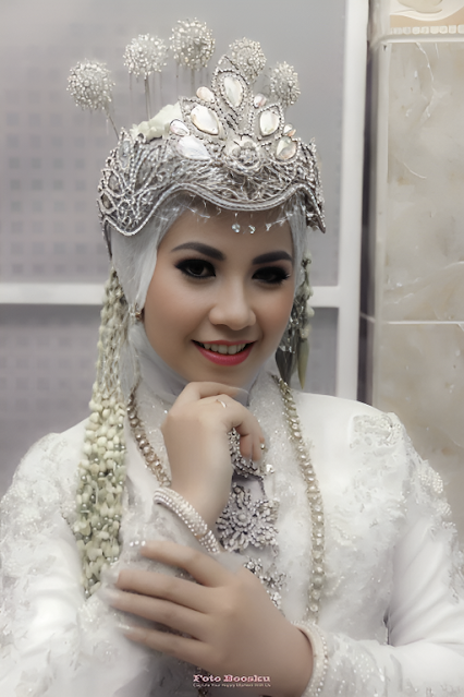 Makeup rias pengantin muslimah hijab akad